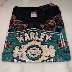 Harley Davidson Bling Top